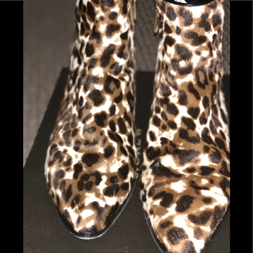 Jcrew collection calf hair ankle boots